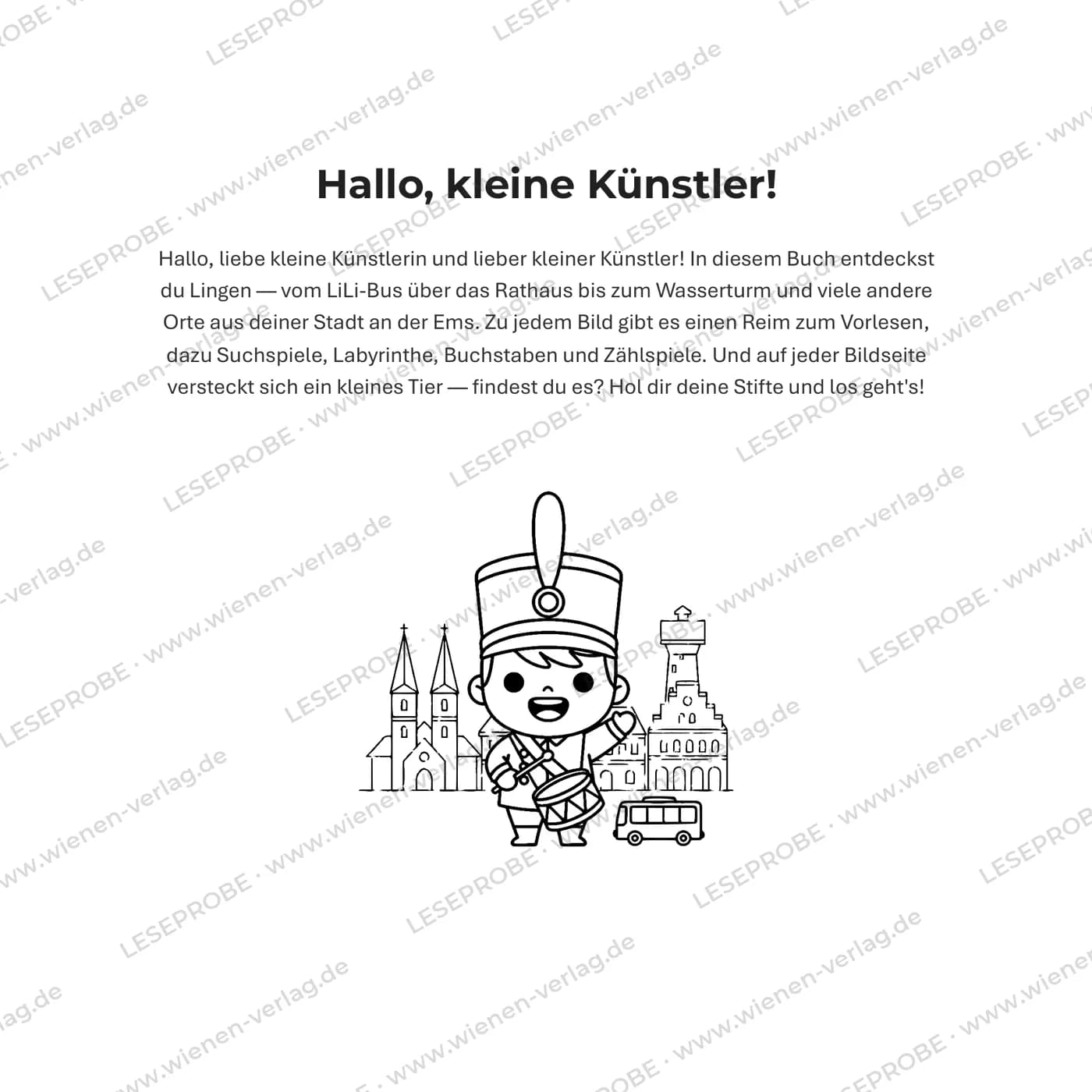 Vorwort aus „Mein erstes Lingen Malbuch ab 3 Jahren“