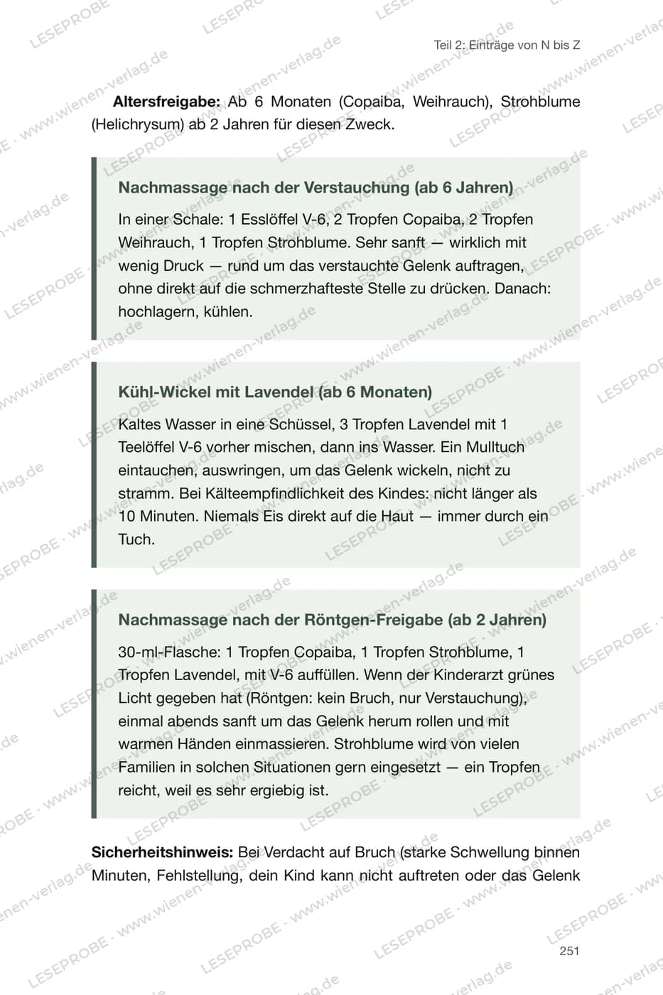 Rezepte mit Altersangabe aus „Ätherische Öle für die ganze Familie“