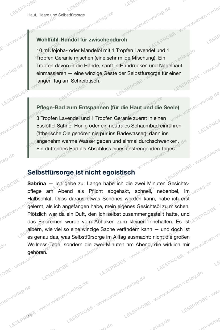 Handöl zum Selbstmischen aus „Ätherische Öle für die Frau“