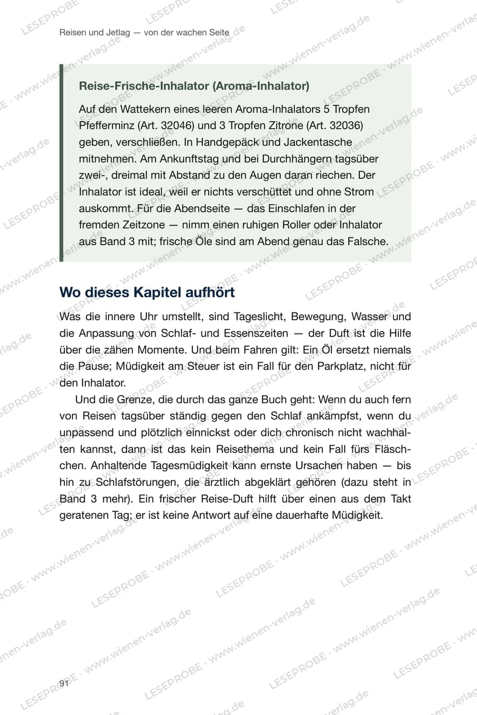 Reise-Inhalator aus „Ätherische Öle für Energie und Fokus“